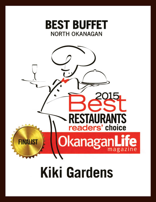 Best Restaurants of the Okanagan - 2015 Best Buffet
