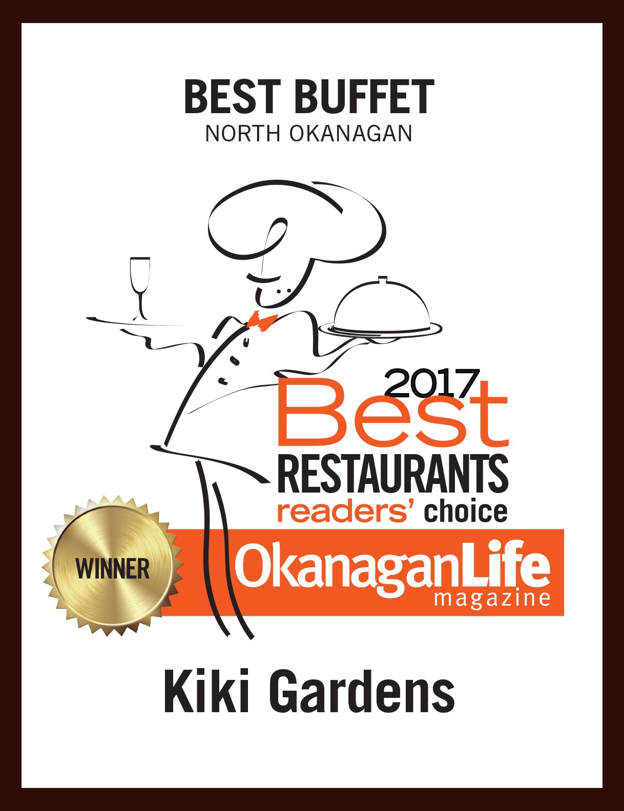 Best Restaurants of the Okanagan - 2017 Best Buffet in the North Okanagan
